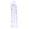 Superme Gaine de pénis Swirls 16 x 4cm Transparente